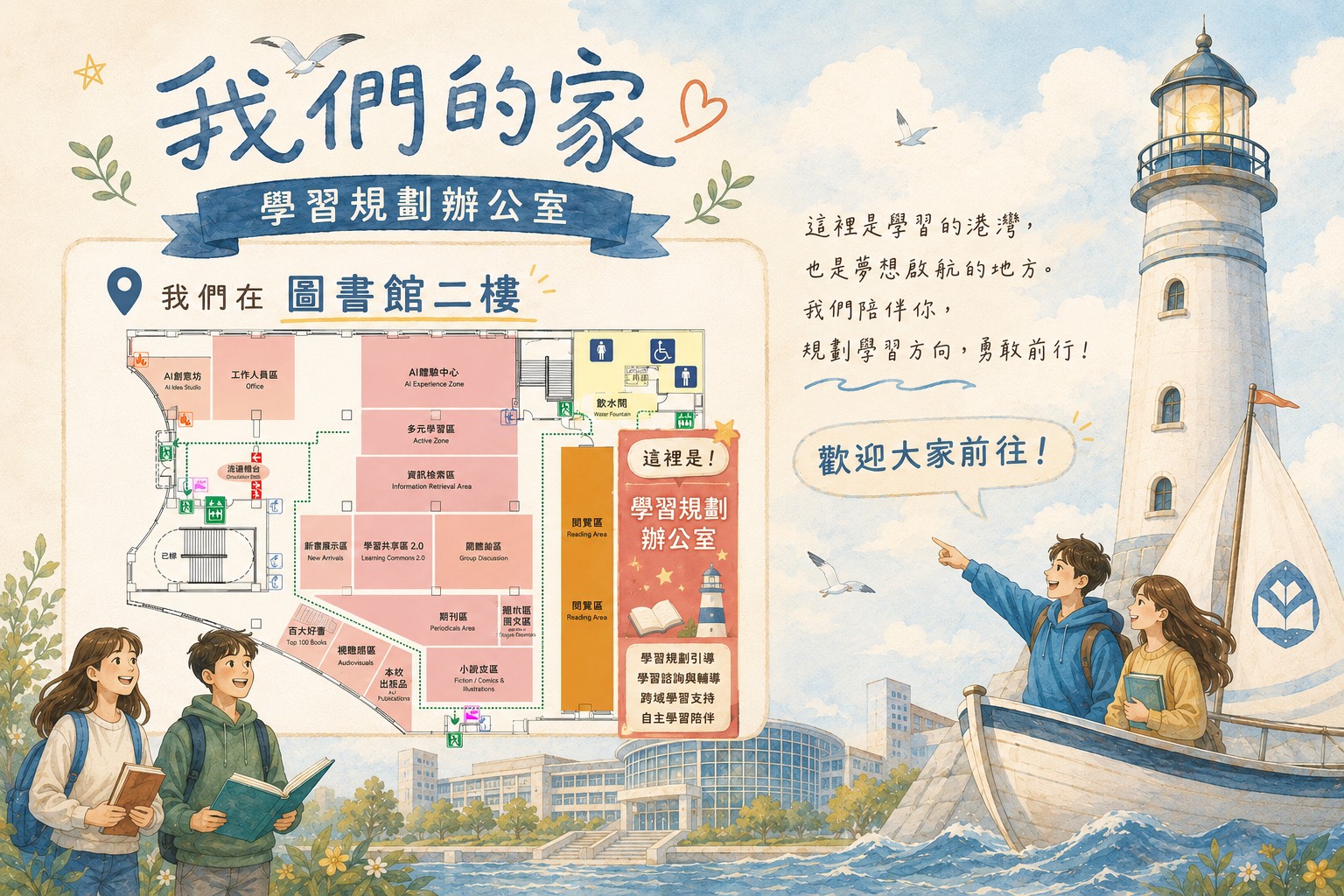 學習規劃辦公室我們家